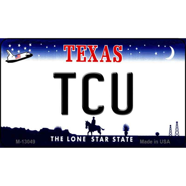 TCU Wholesale Novelty Metal Magnet M-13049