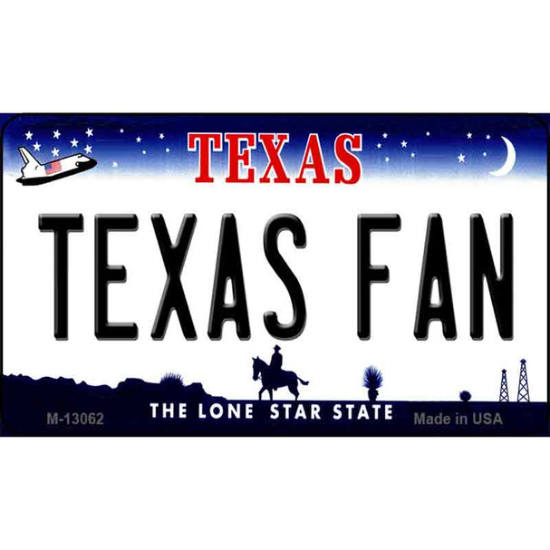 Texas Fan Wholesale Novelty Metal Magnet M-13062