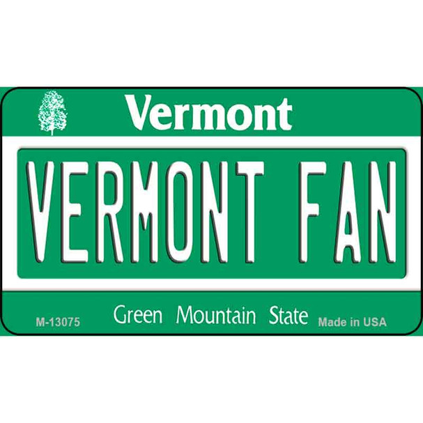 Vermont Fan Wholesale Novelty Metal Magnet M-13075