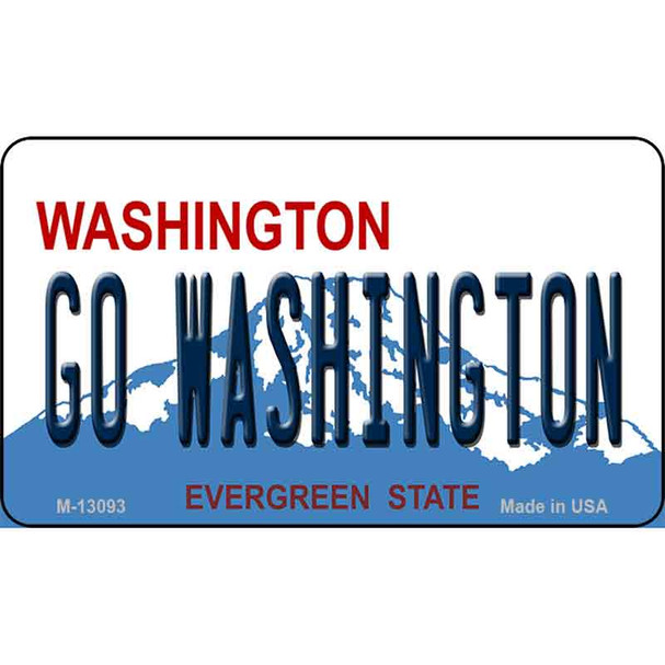 Go Washington Wholesale Novelty Metal Magnet M-13093