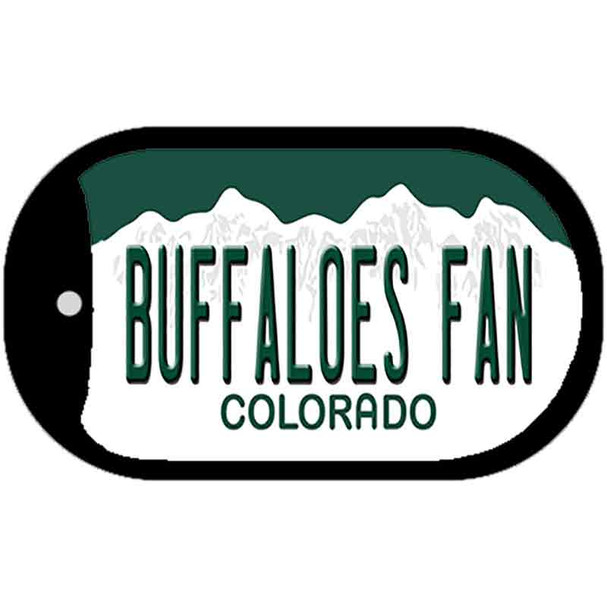 Buffaloes Fan Wholesale Novelty Metal Dog Tag Necklace