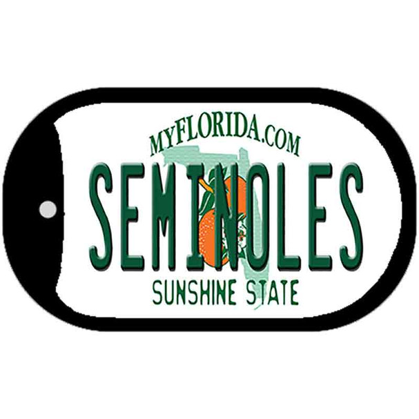 Seminoles Wholesale Novelty Metal Dog Tag Necklace