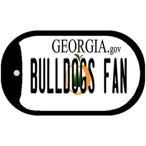Bulldogs Fan Georgia Wholesale Novelty Metal Dog Tag Necklace