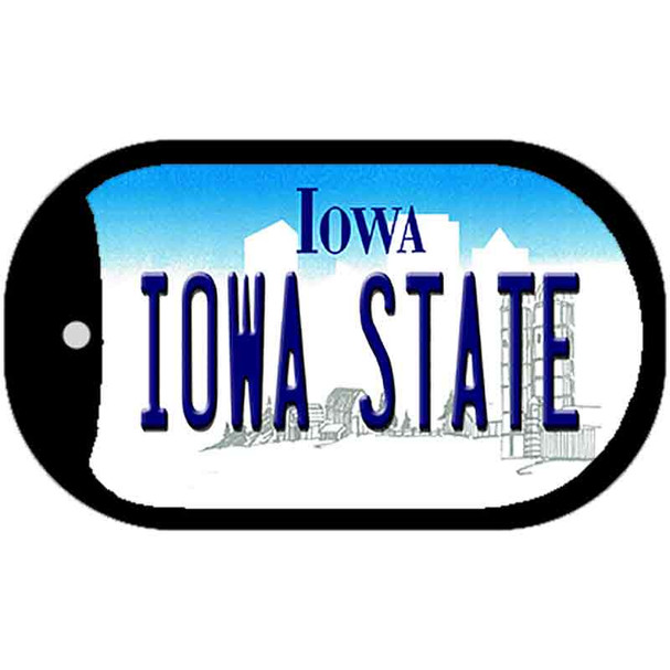 Iowa State Wholesale Novelty Metal Dog Tag Necklace