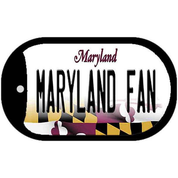 Maryland Fan Wholesale Novelty Metal Dog Tag Necklace