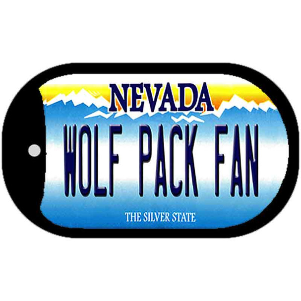 Wolf Pack Fan Wholesale Novelty Metal Dog Tag Necklace