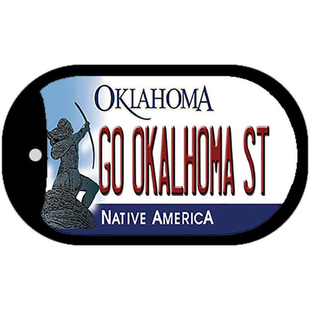 Go Oklahoma State Wholesale Novelty Metal Dog Tag Necklace