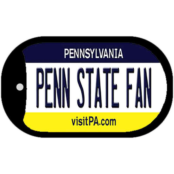 Penn State Fan Wholesale Novelty Metal Dog Tag Necklace