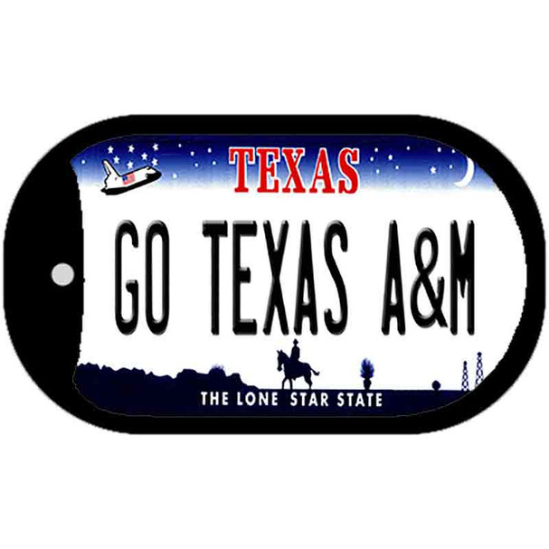 Go Texas A&M Wholesale Novelty Metal Dog Tag Necklace