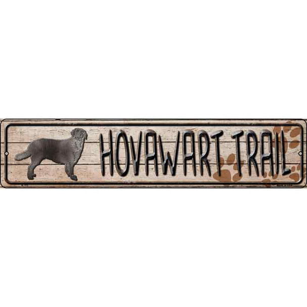 Hovawart Trail Wholesale Novelty Metal Street Sign