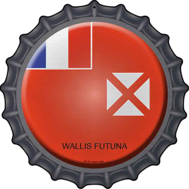 Wallis Futuna Country Wholesale Novelty Metal Bottle Cap Sign