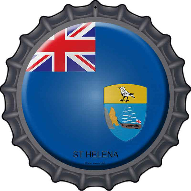 St Helena Country Wholesale Novelty Metal Bottle Cap Sign