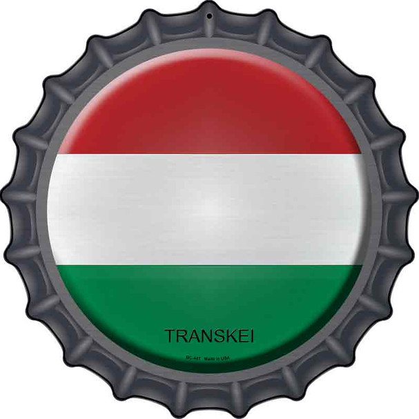 Transkei Country Wholesale Novelty Metal Bottle Cap Sign