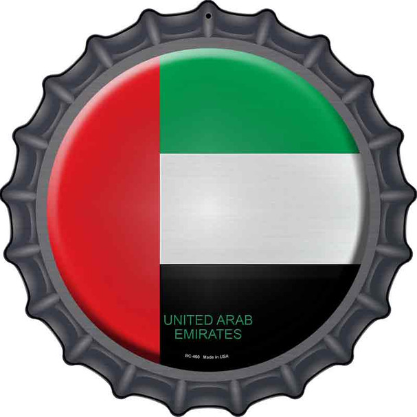 UN Arab Emirates Wholesale Novelty Metal Bottle Cap Sign