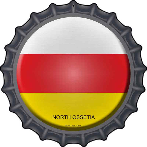 North Ossetia Country Wholesale Novelty Metal Bottle Cap Sign