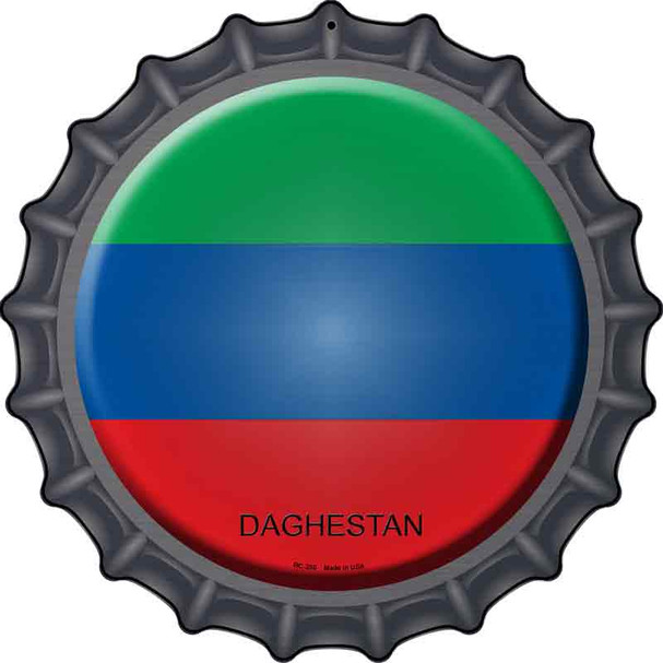 Daghestan Country Wholesale Novelty Metal Bottle Cap Sign