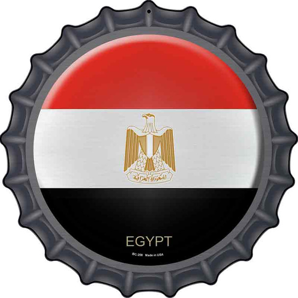 Egypt Country Wholesale Novelty Metal Bottle Cap Sign