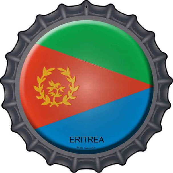Eritrea Country Wholesale Novelty Metal Bottle Cap Sign