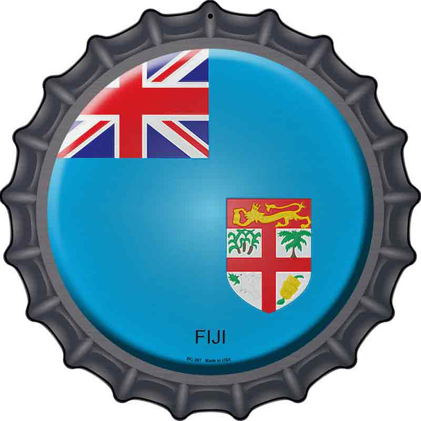 Fiji Country Wholesale Novelty Metal Bottle Cap Sign