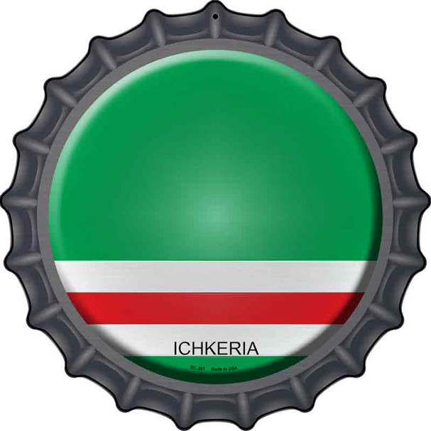 Ichkeria Country Wholesale Novelty Metal Bottle Cap Sign