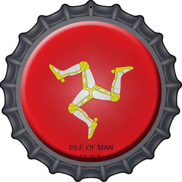 Isle Of Man Country Wholesale Novelty Metal Bottle Cap Sign