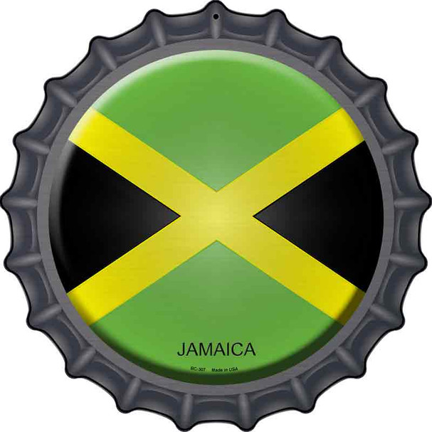 Jamaica Country Wholesale Novelty Metal Bottle Cap Sign