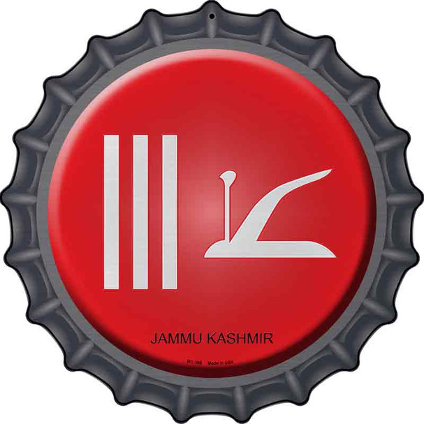 Jammu Kashmir Country Wholesale Novelty Metal Bottle Cap Sign