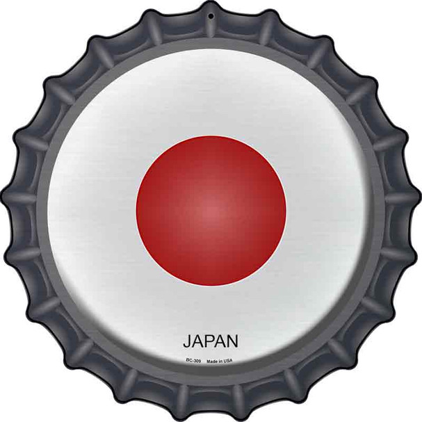 Japan Country Wholesale Novelty Metal Bottle Cap Sign