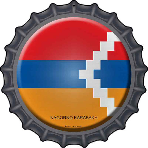 Nagorno Karabakh Country Wholesale Novelty Metal Bottle Cap Sign
