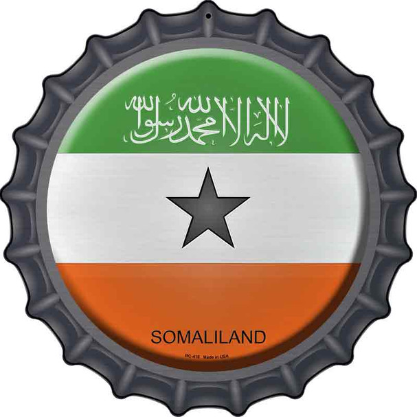 Somaliland Country Wholesale Novelty Metal Bottle Cap Sign