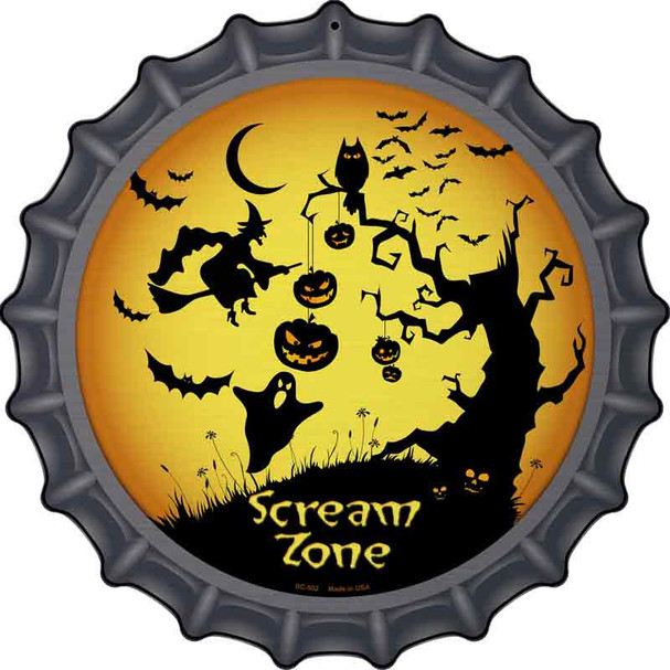 Scream Zone Wholesale Novelty Metal Bottle Cap Sign