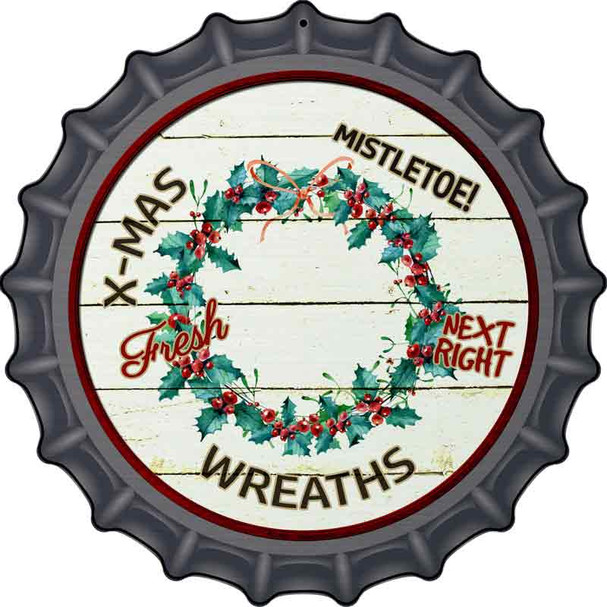 Wreaths Wholesale Novelty Metal Bottle Cap Sign