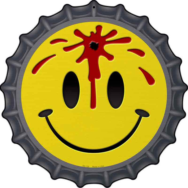 Bullet Smile Wholesale Novelty Metal Bottle Cap Sign