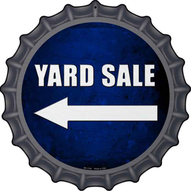 Yard Sale Left Wholesale Novelty Metal Bottle Cap Sign