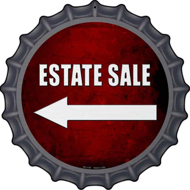 Estate Sale Left Wholesale Novelty Metal Bottle Cap Sign