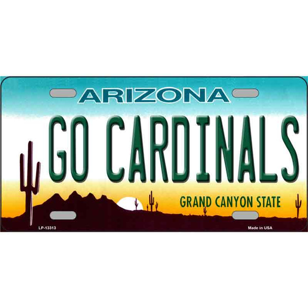 Go Cardinals Wholesale Novelty Metal License Plate Tag