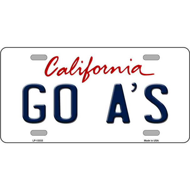 Go Athletics Wholesale Novelty Metal License Plate Tag