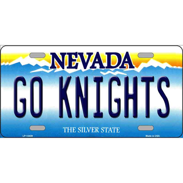 Go Golden Knights Wholesale Novelty Metal License Plate Tag