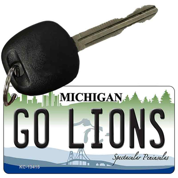 Go Lions Wholesale Novelty Metal Key Chain