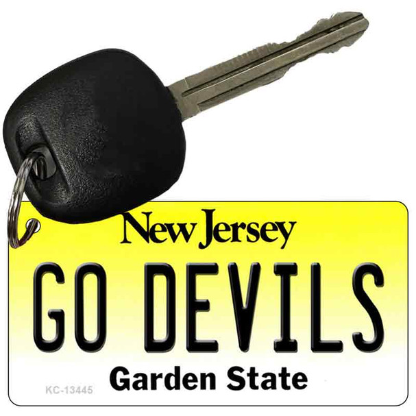 Go Devils Wholesale Novelty Metal Key Chain