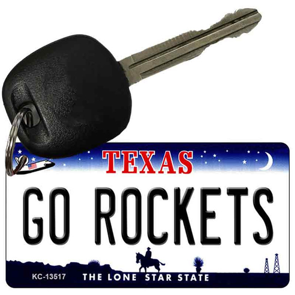 Go Rockets Wholesale Novelty Metal Key Chain