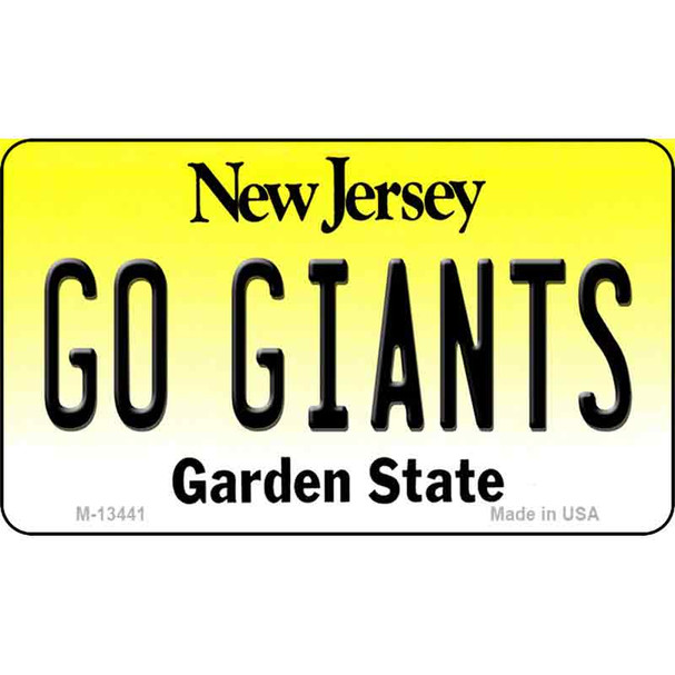 Go Giants Wholesale Novelty Metal Magnet M-13441