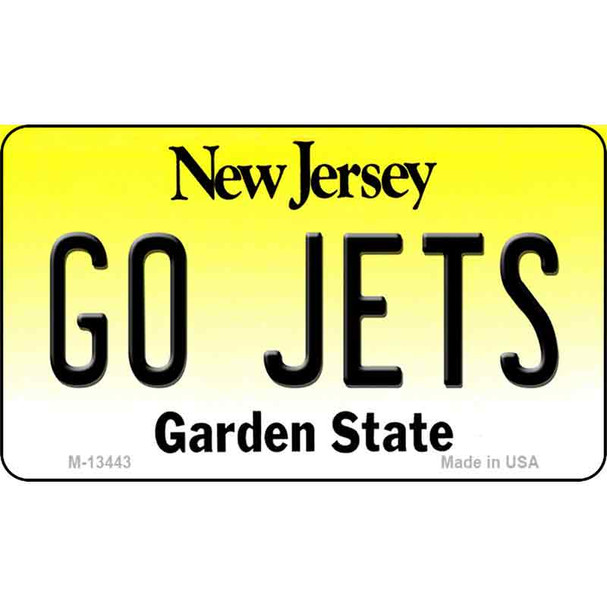 Go Jets Wholesale Novelty Metal Magnet M-13443