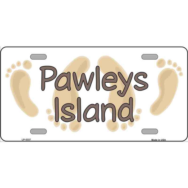 Pawleys Island Foots Wholesale Metal Novelty License Plate