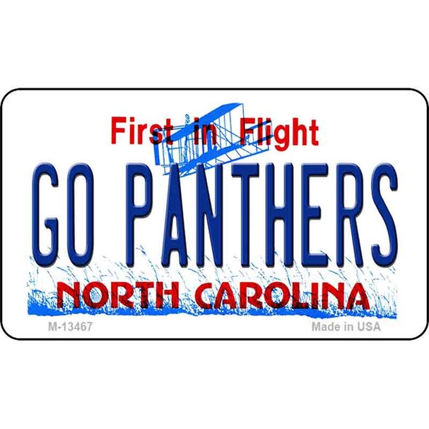 Go Panthers Wholesale Novelty Metal Magnet M-13467