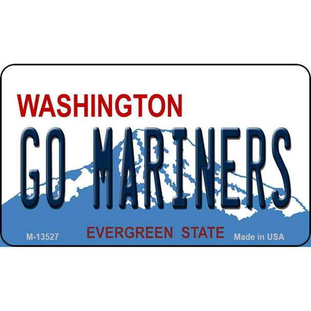 Go Mariners Wholesale Novelty Metal Magnet M-13527