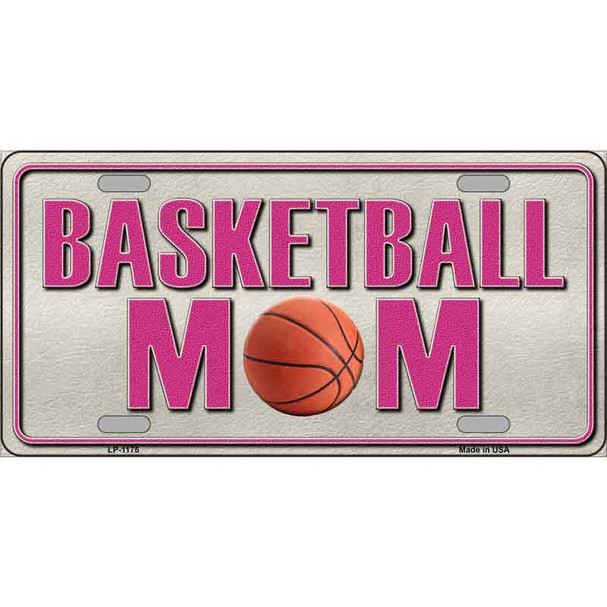 Basketball Mom Novelty Wholesale Metal License Plate