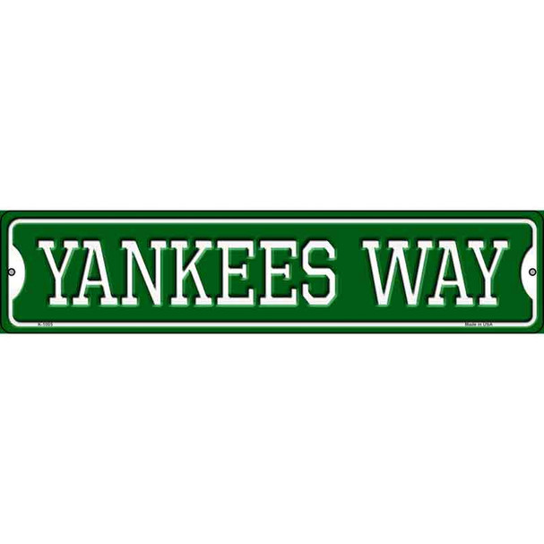 Yankees Way Wholesale Novelty Metal Street Sign