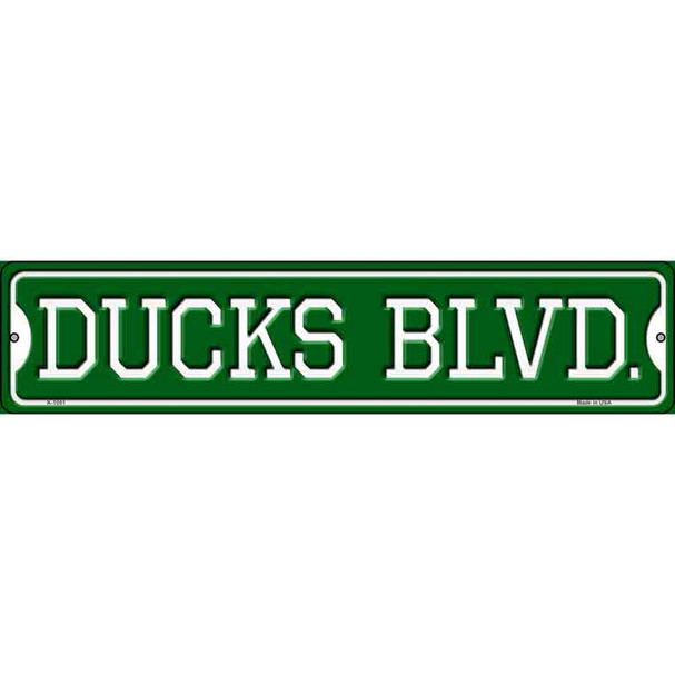 Ducks Blvd Wholesale Novelty Metal Street Sign