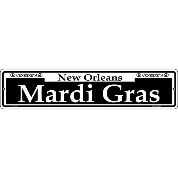 Mardi Gras Wholesale Novelty Metal Street Sign